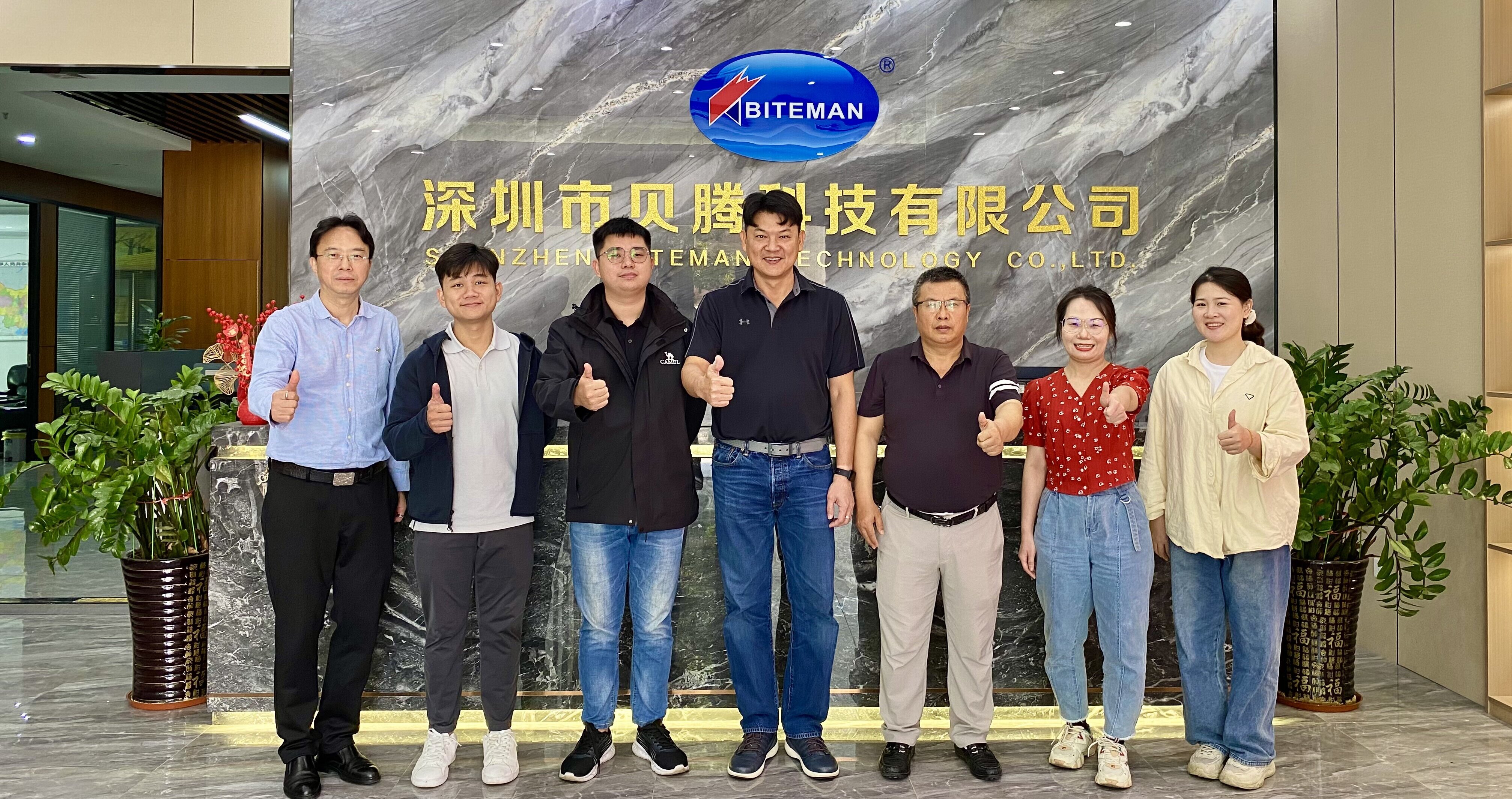 十年精誠合作，品質(zhì)贏得信賴！熱烈歡迎新加坡合作伙伴到訪貝騰！